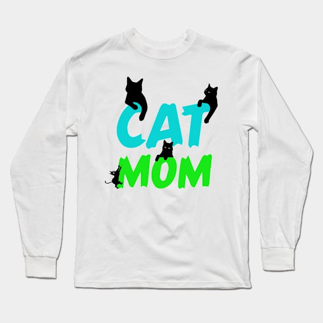 catmom7801 Long Sleeve T-Shirt by SGcreative